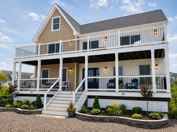 Luxury Waterfront Manor with Private Dock & Decks